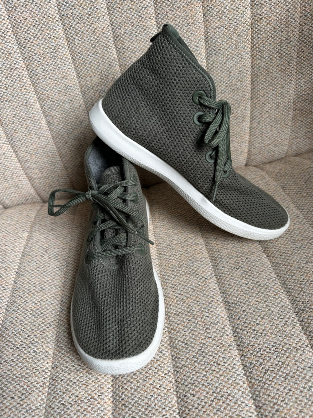 Allbirds Tree Toppers High-top Sneakers Breathable in Green Womens Size 8